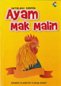 Image of Ayam Mak Malin (Antologi Cerpen)