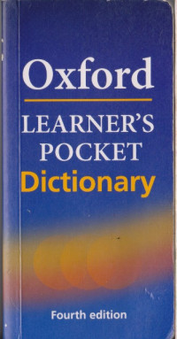 Image of Oxford Learner's Pocket Dictionary