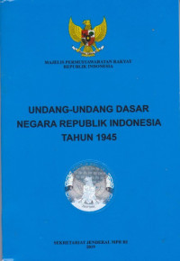 Image of Undang-undang Dasar Negara Republik Indonesia 1945