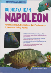 Image of Budidaya Ikan Napoleon: Pemilihan Induk, Pemijahan dan Pembesaran di Keramba Jaring Apung