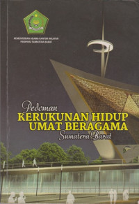 Image of Pedoman Kerukunan Hidup Umat Beragama Sumatera Barat