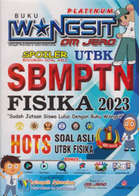 Image of UTBK SBNPTN Fisika 2023