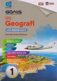 Image of Goals : IPS Geografi untuk SMA/MA Kelas X KM