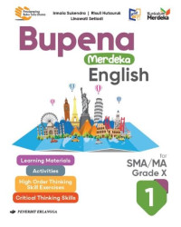 Image of Bupena Merdeka English untuk SMA/MA Kelas X