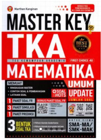Image of Master Key TKA Matematika Umum untuk Siswa SMA-MA/SMK-MAK