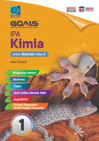 Image of Goals : IPA KIMIA untuk SMA/MA Kelas X KM